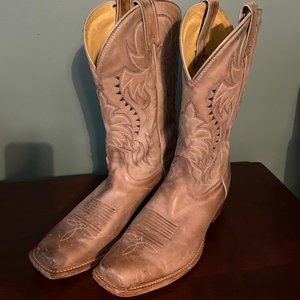 Nocona Leather Cowboy Boots (Men's 10.5)